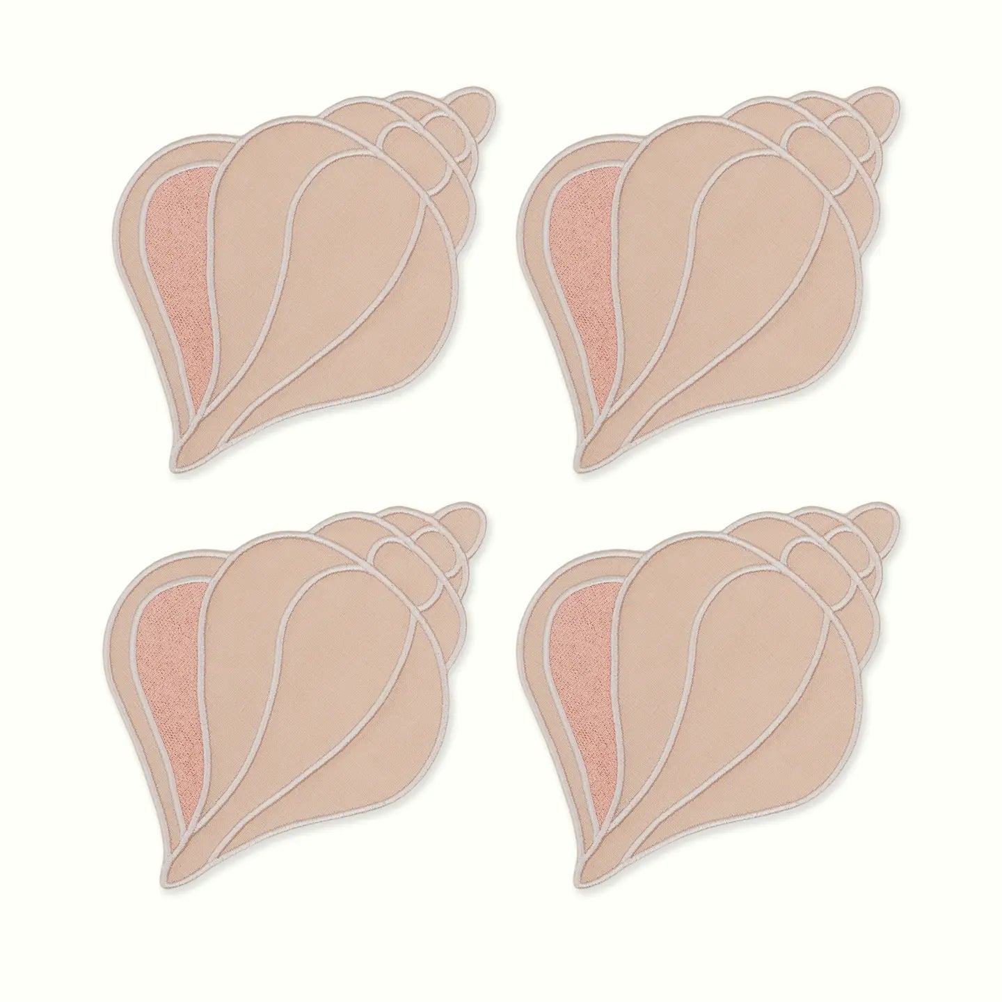 Shell Cocktail Napkins | Set of 4