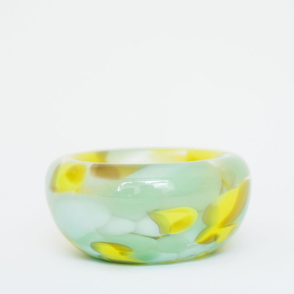 Glass Blown Nest Bowl