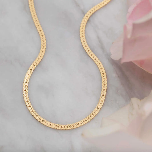 Gold Filled Herringbone Chain