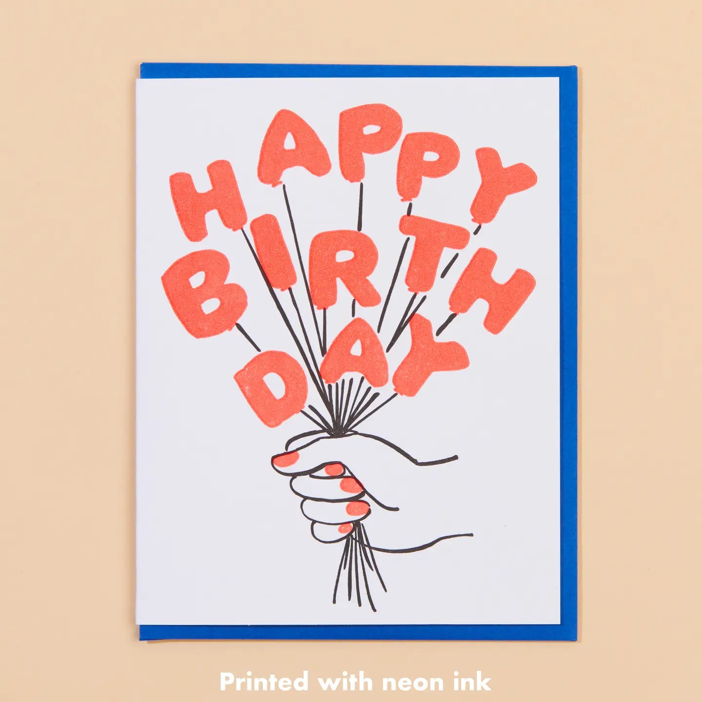 Balloons Birthday Card