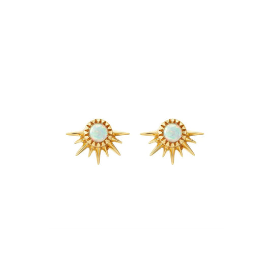 Rising Opal Sun Studs