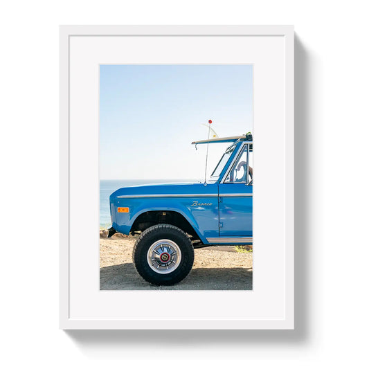 Surf Brono Framed Print
