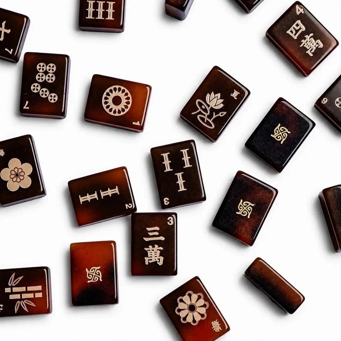 Tortoise Tradewind Mahjong Tile Set