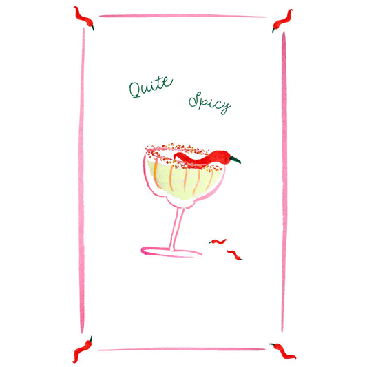Quite Spirce Tea Towel