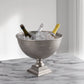 Raw Aluminum Planter/Wine Cooler