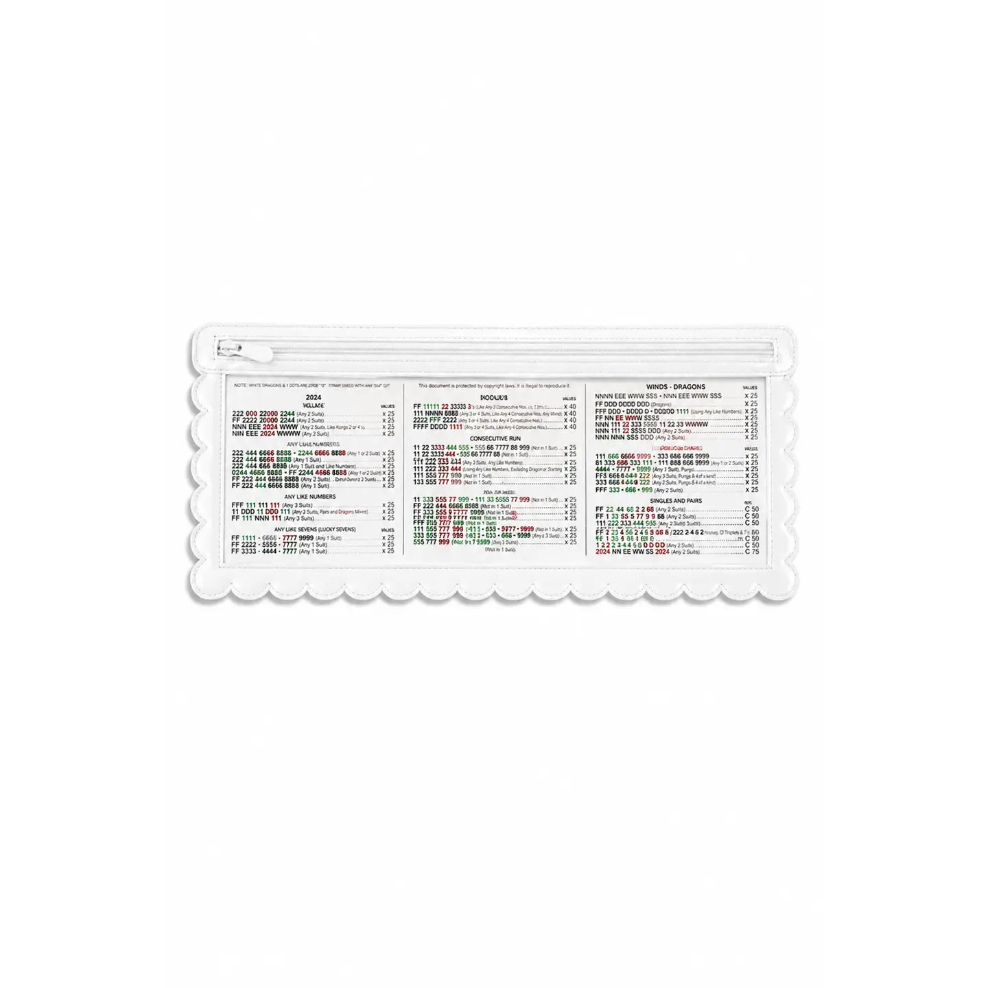 Splash-Proof Mahjong Card Holder
