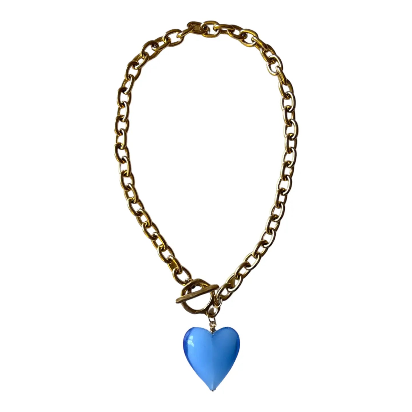 Amore Murano Glass Heart Necklace
