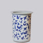 Blue + White Butterfly Porcelain Umbrella Stand