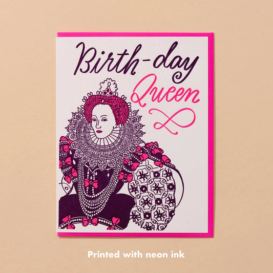 Birthday Queen Greeting Card