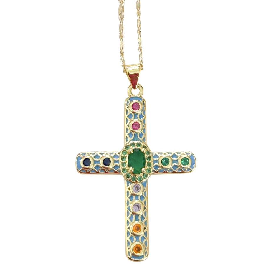 Vienna Cross Necklace