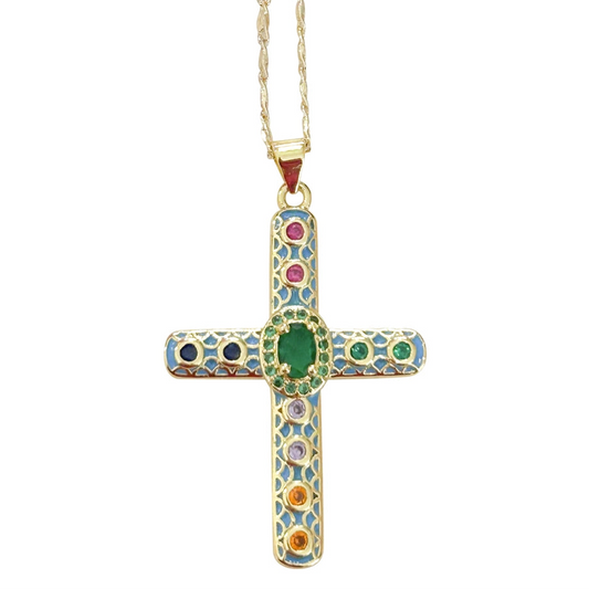 Vienna Cross Necklace
