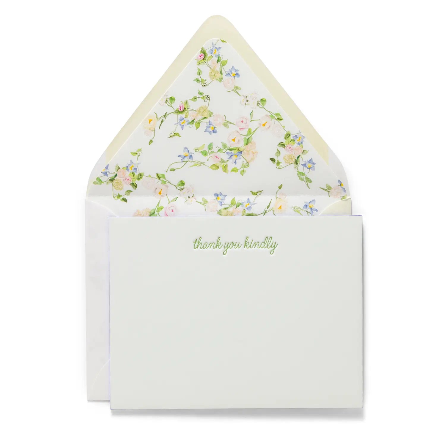 Thank You Kindly Letterpress Stationery