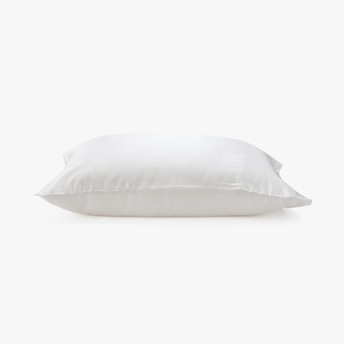 White 100% Mulberry Silk Pillow Case