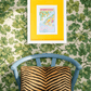 Amalfi Coast Matchbook Art Print