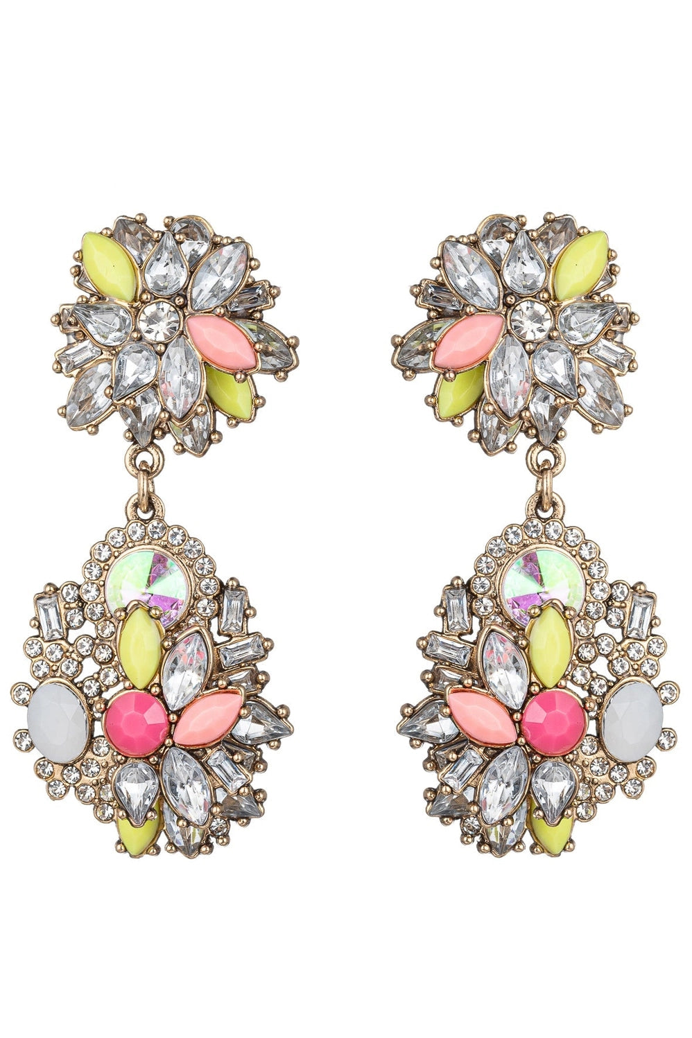 Art Gala Ivy Pink Earrings