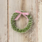 Snow-Frosted Wreath & Bow