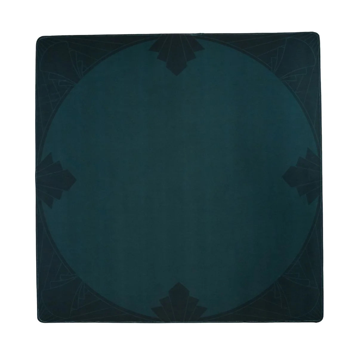 Deco Circle Double-Sided Mahjong Mat
