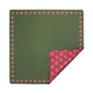 Deco Olive + Red Double-Sided Mahjong Mat
