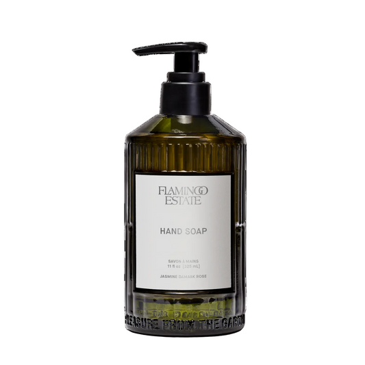 Jasmine Damask Rose Glass Hand Soap