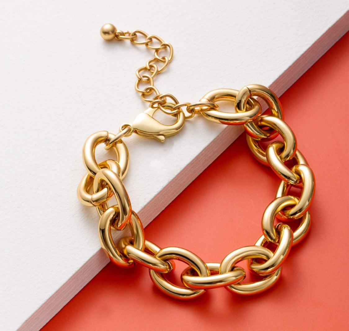 Laney Gold Chain Bracelet