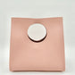 The Agnes Clutch in Pink