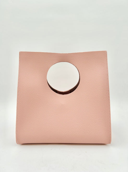 The Agnes Clutch in Pink