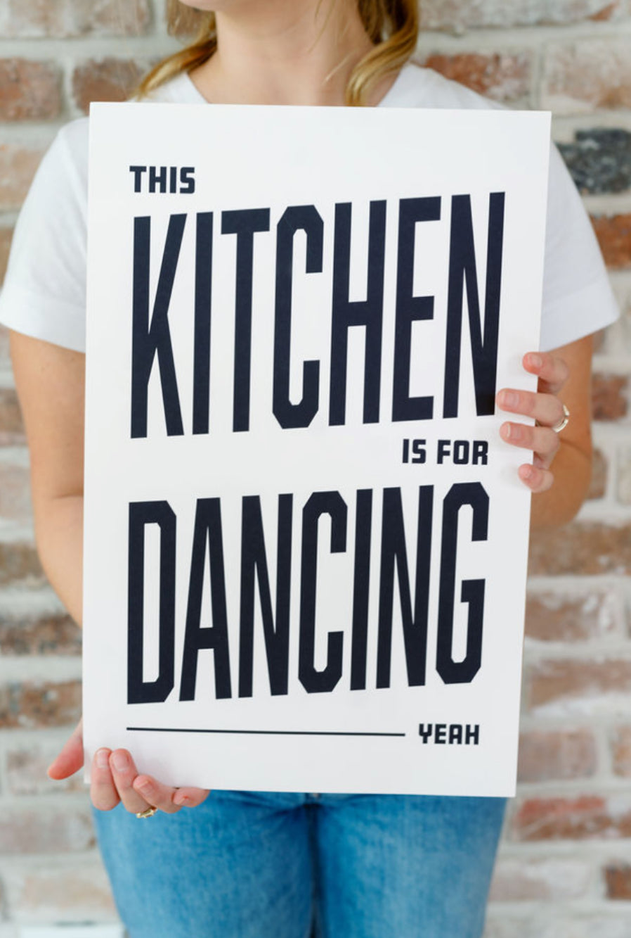 This Kitchen is for Dancing Print