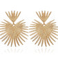Gold Starburst Earrings