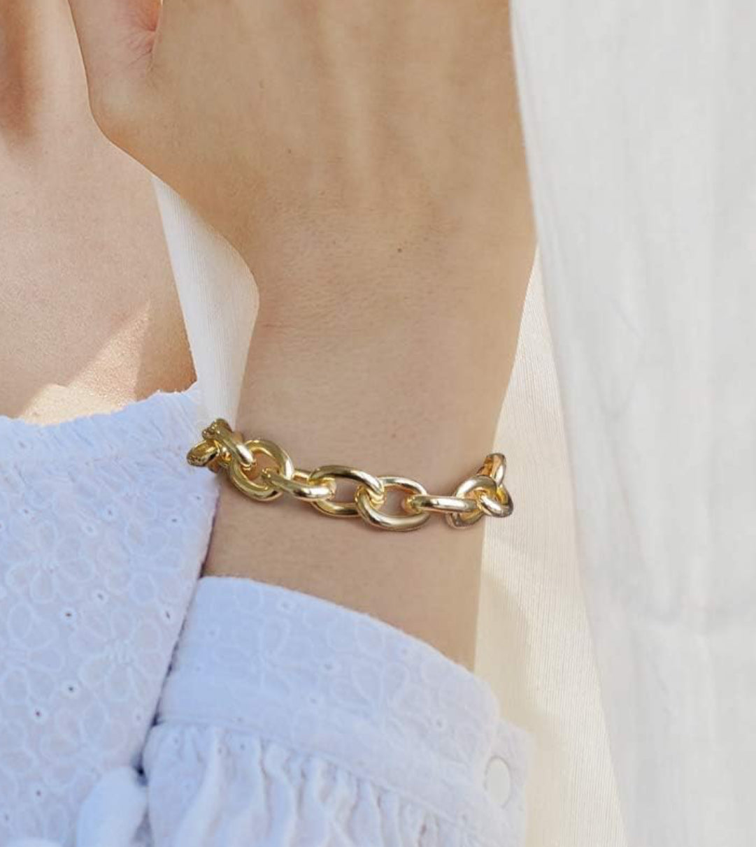 Laney Gold Chain Bracelet