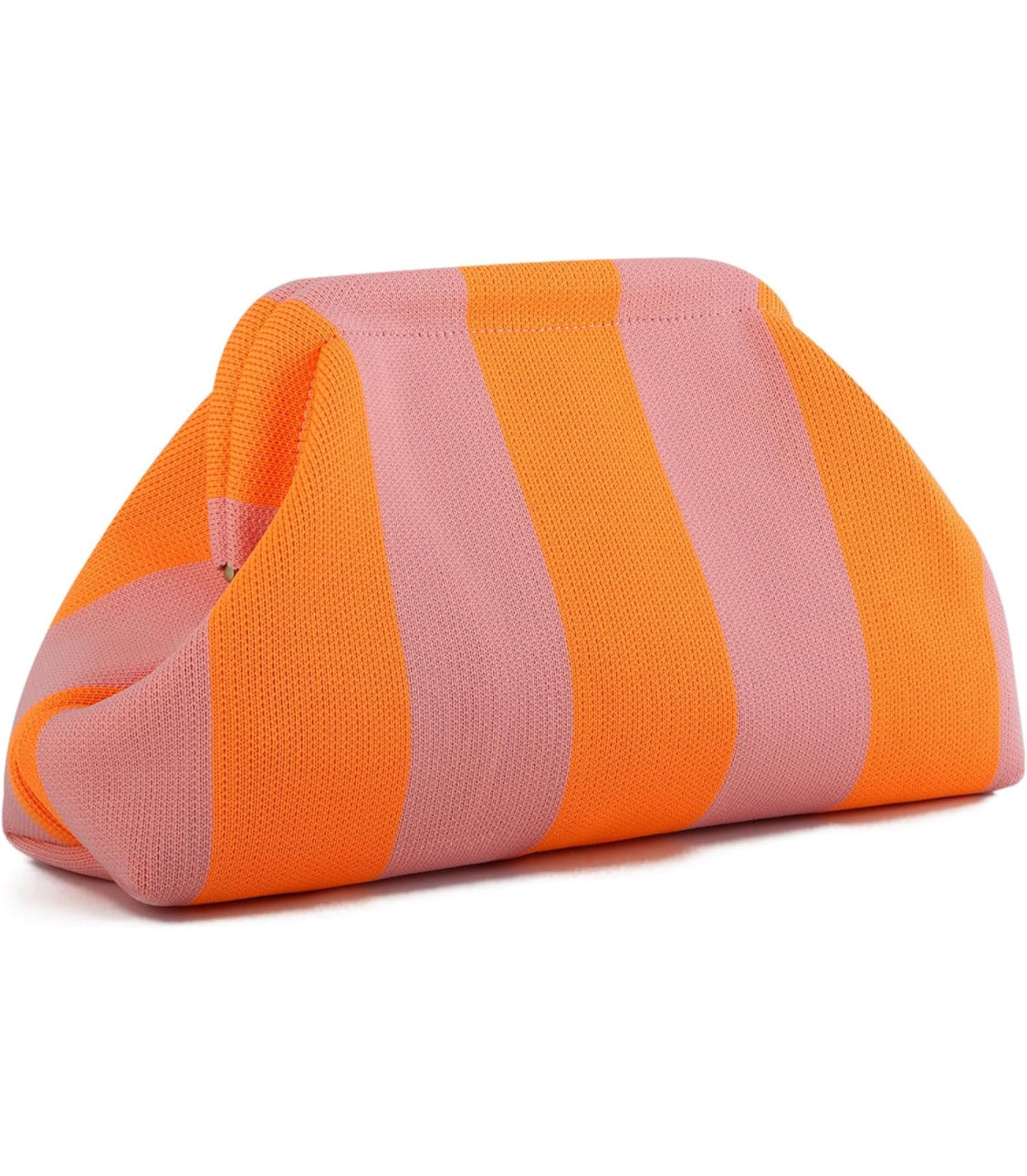 LC Stripes Clutch - Pink Cabana