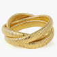 Gold Twist Bracelet