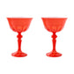 Rialto Glass Coupe | Set of 2