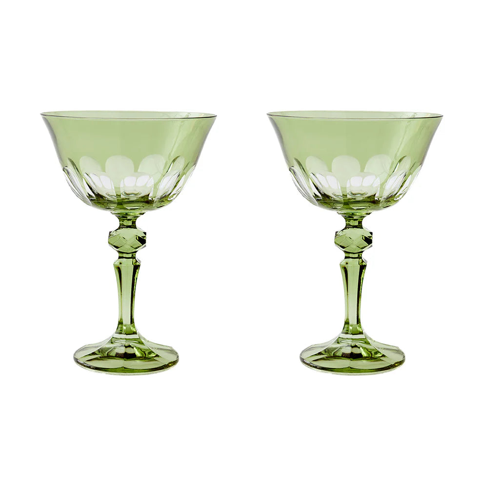 Rialto Glass Coupe | Set of 2