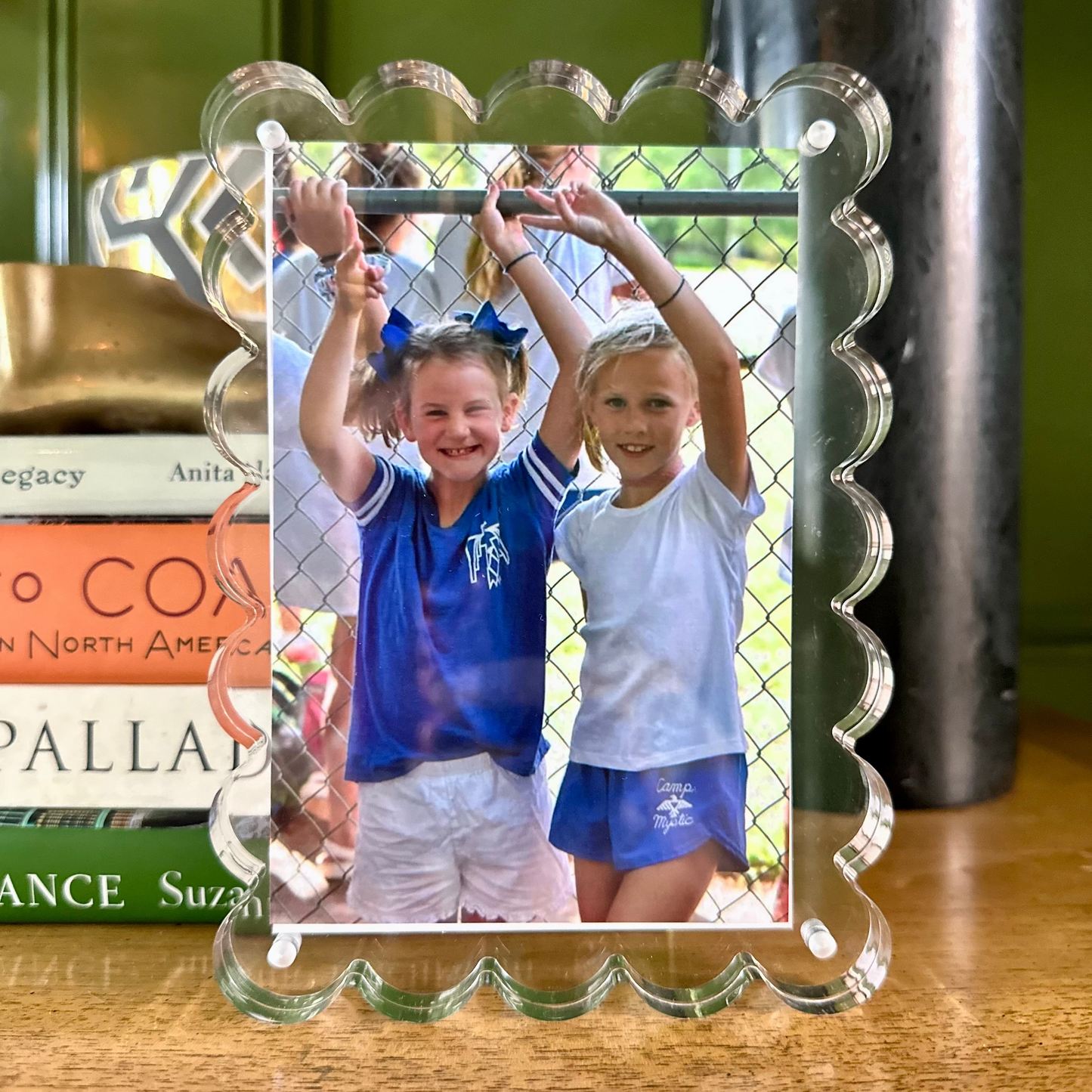 Scalloped Acrylic Frame