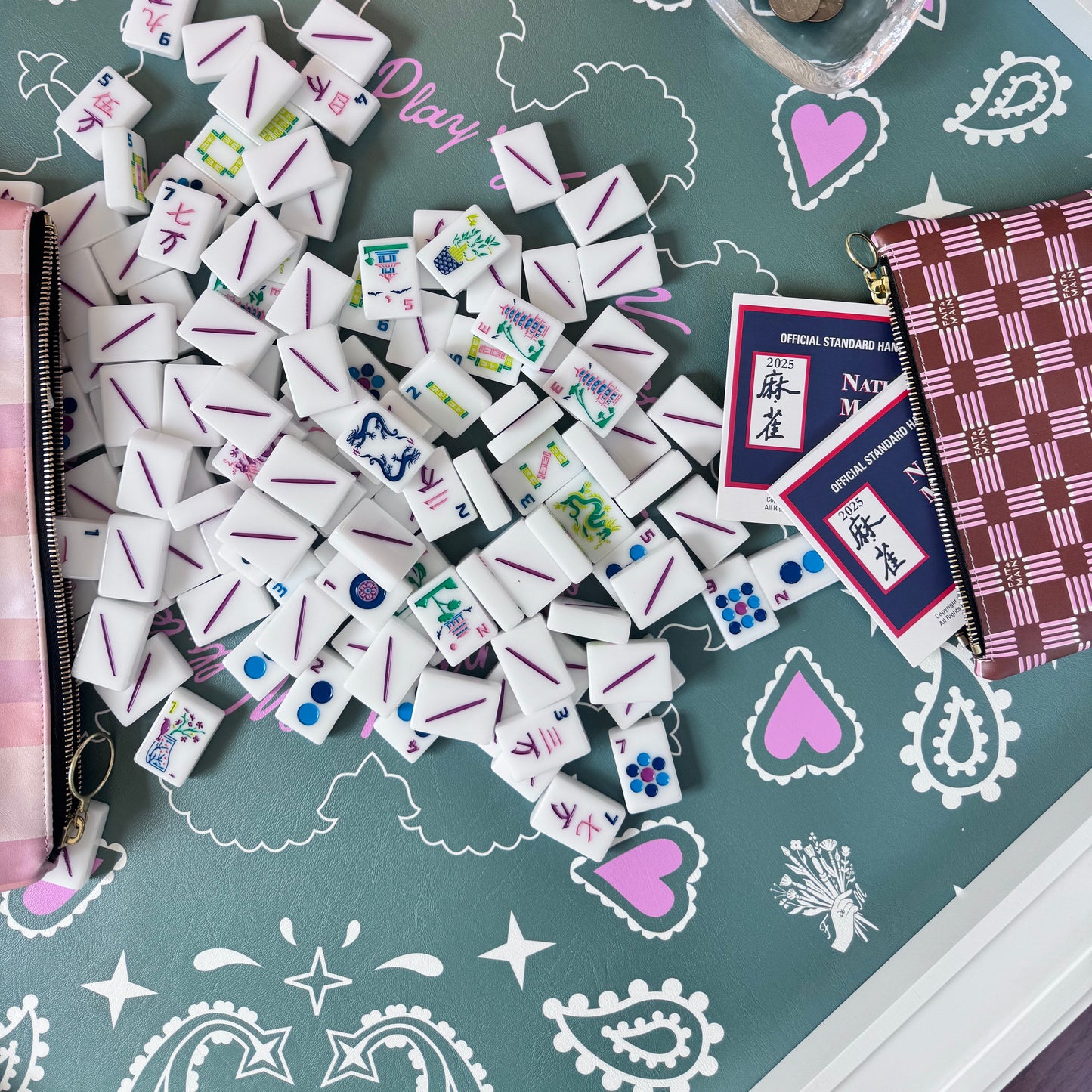 Texas Mon Amour Mahjong Mats