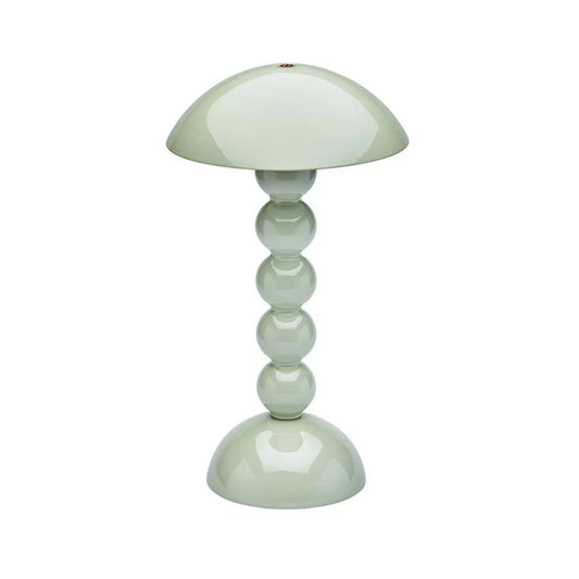 Sage Lacquer Rechargeable Bobbin LED Lamp