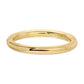 Large Gold Maren Hollow Tube Bangle