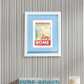 Rome Matchbook Art Print