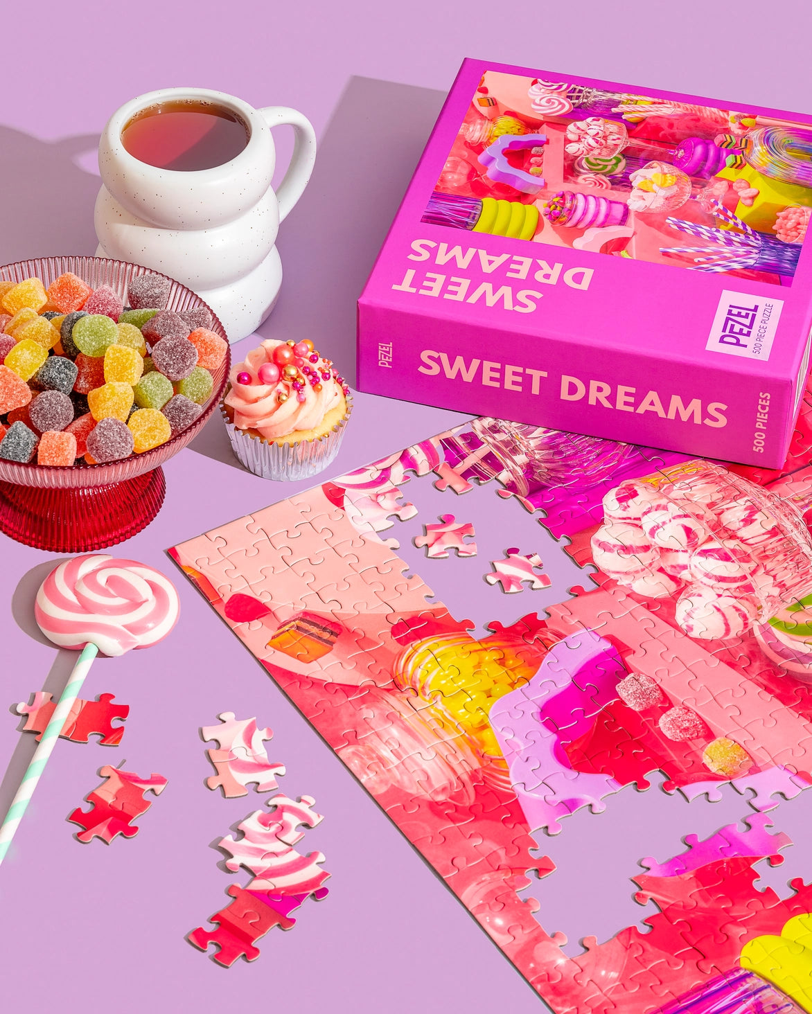 Sweet Dreams | 500 Piece Jigsaw Puzzle w/ Canvas Bag