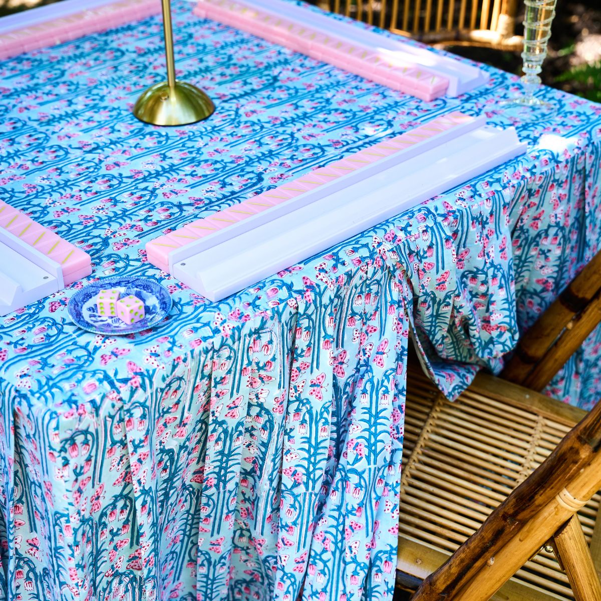 Sadie Game Table Skirt