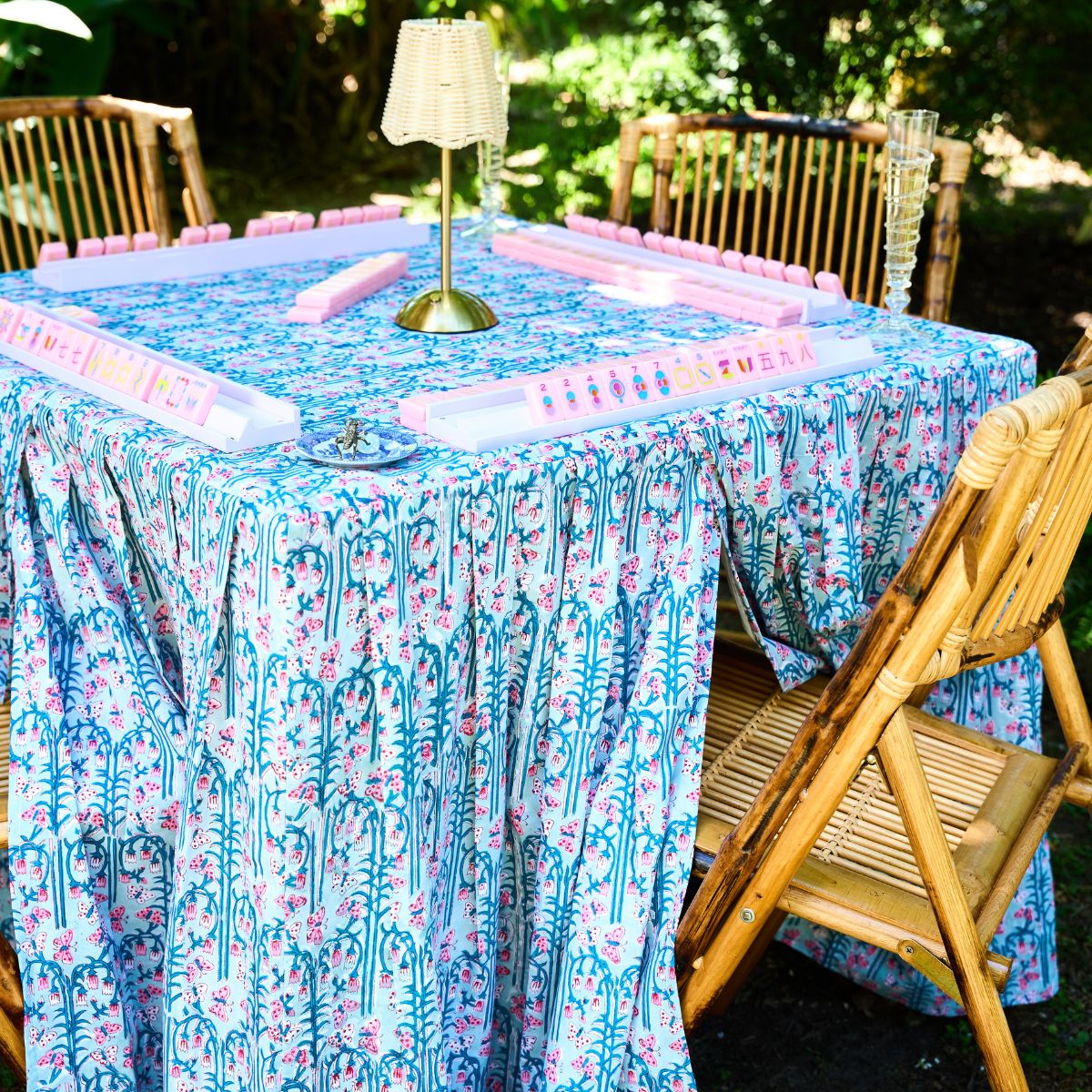 Sadie Game Table Skirt