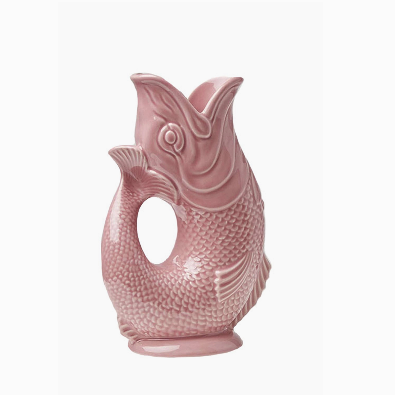 Large Pink Gluggle Jug