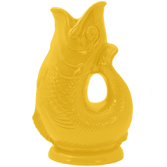 Large Yellow Gluggle Jug