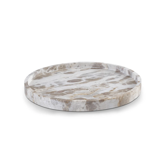 Barletta Round Marble Tray