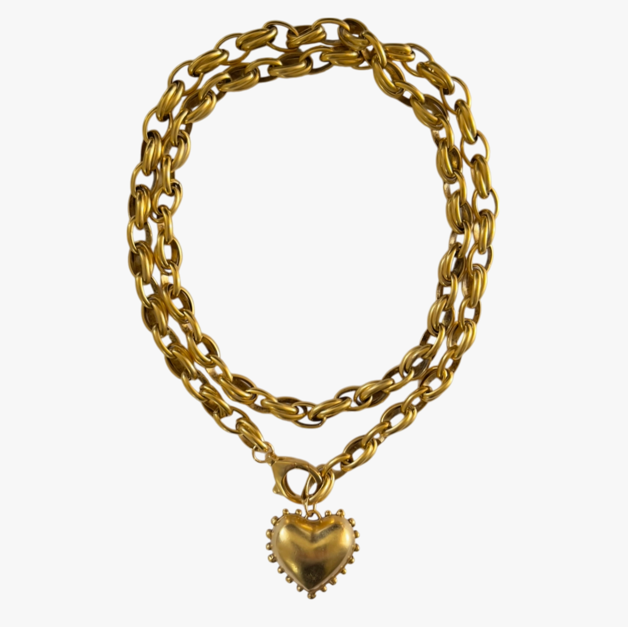 Marley Dotted Heart Necklace