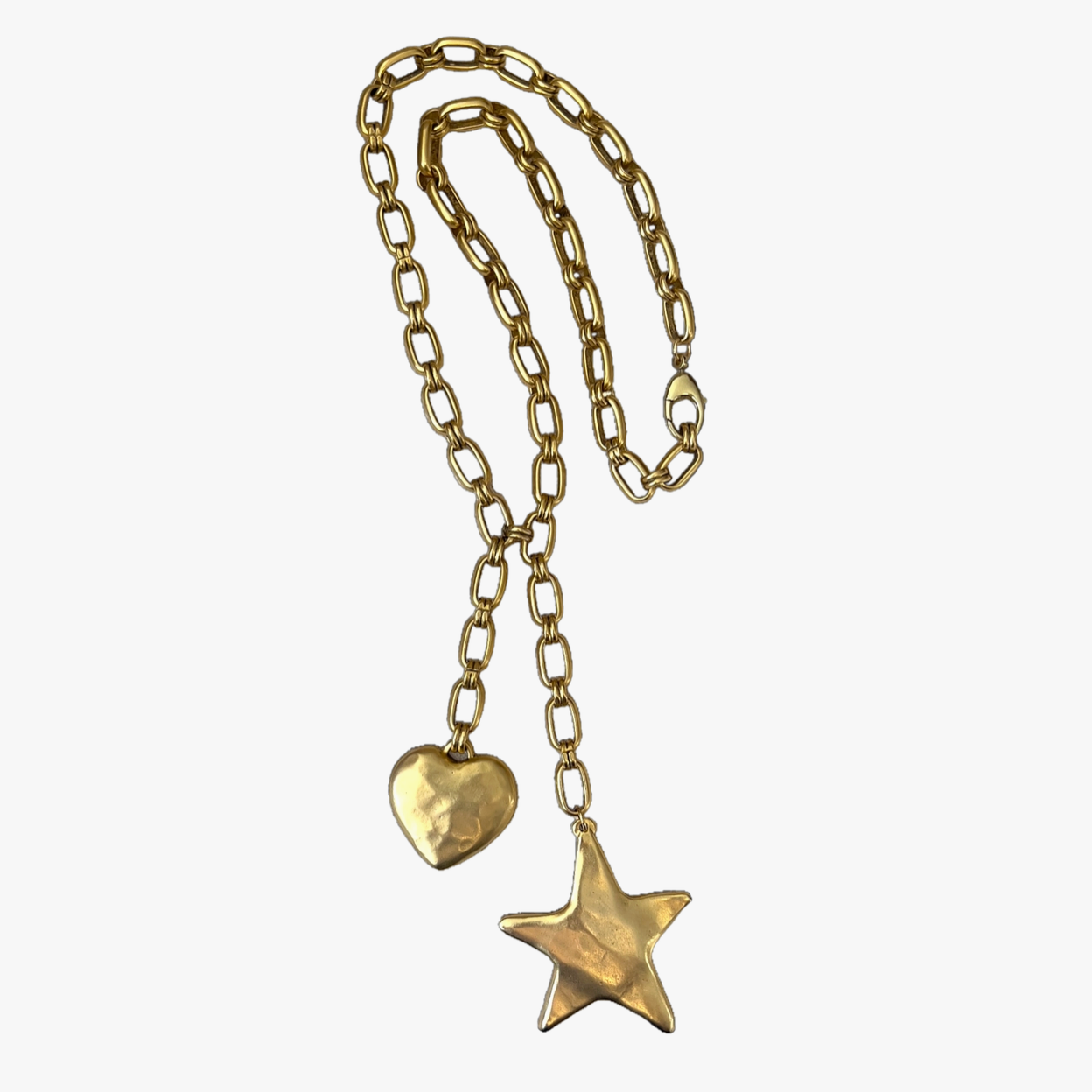Notte Star + Heart Necklace