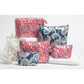 Pink Strawberry Vine Cosmetic Bags