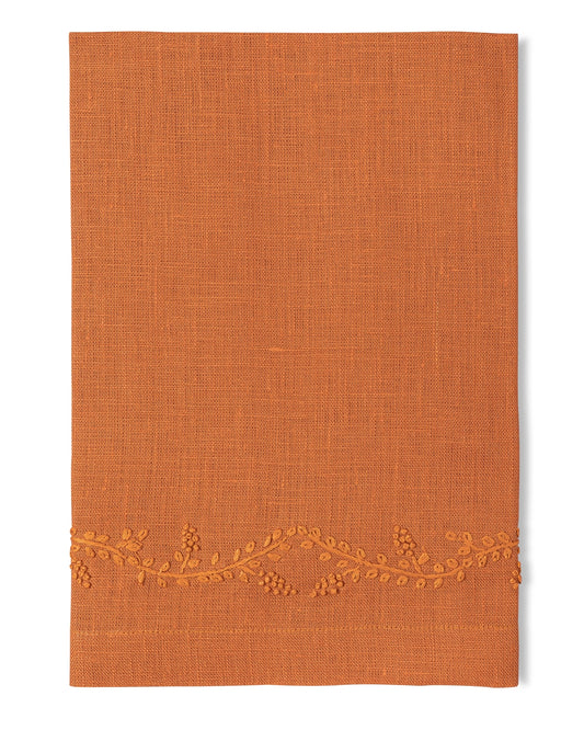 Tangerine Prism Vine Vinen Cocktail Napkin