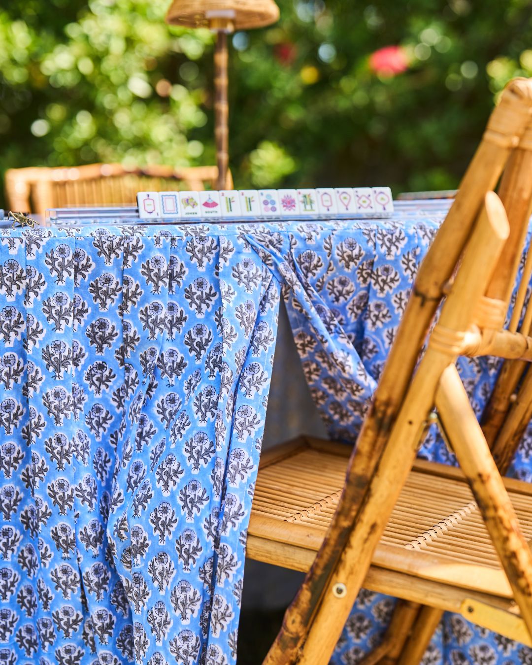 Charlotte Game Table Skirt