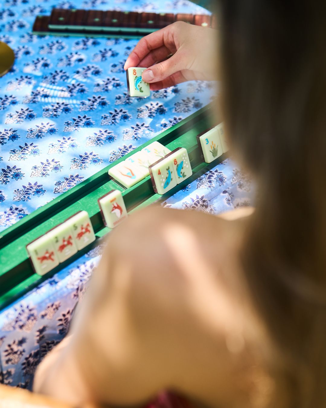 Emma Game Table Skirt